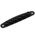thumbnail image 1 of Guitar Mounting Ferrules, Strong Durable Portable Guitar String Through Plate, For Players Guitar Lovers Black, 1 of 8