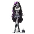 thumbnail image 2 of Monster High-Poupée Clawdeen Wolf-Poupée en noir et blanc avec posters, 2 of 4