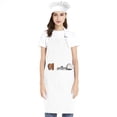 thumbnail image 2 of TOPTIE Ensemble de Toque de Chef Ajustable en Toile de Coton pour Adultes, Hommes et Femmes, 2 of 7