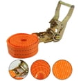 thumbnail image 4 of Bgsha Sangle de Cargo à Nouer pour Bagage, Ceinture à Cliquet Robuste avec Boucle en Polyester, 4 of 5