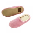 thumbnail image 2 of Pantoufles pour Femmes en Mousse Mémoire à Enfiler Pantoufles de Maison pour Femmes Intérieur Extérieur Pantoufles de Chambre pour Femmes Doublure en Flanelle Chaude et Douce Pantoufles pour Femme, 2 of 12