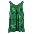 thumbnail image 1 of Robes Courtes Décontractées Bohèmes Amples Sans Manches à Fleurs pour Femmes Grande Taille, 1 of 2