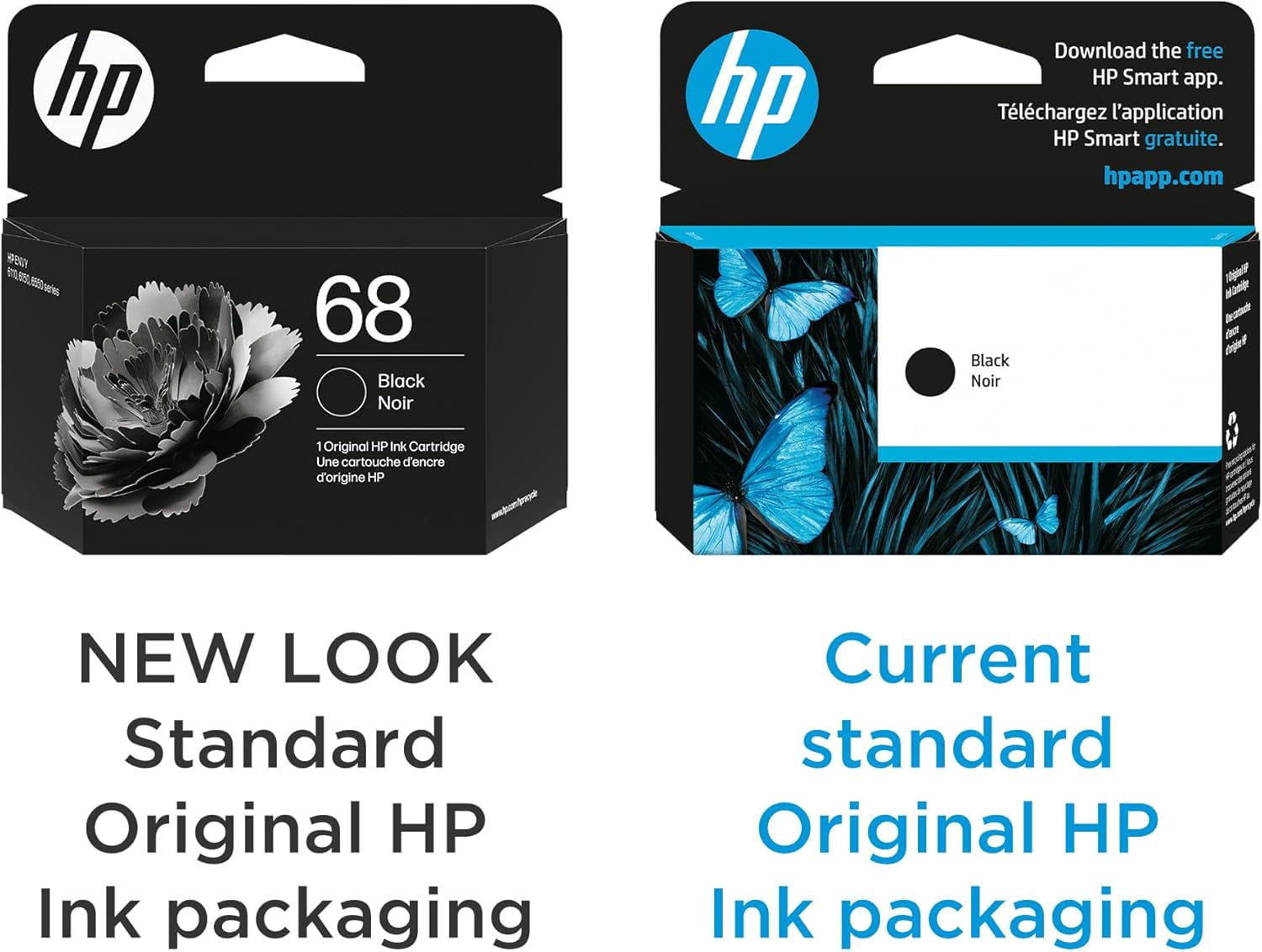 Cartouche d’encre noire HP 68 7FP21TN