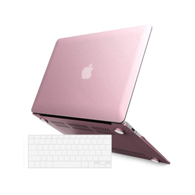 Compatible avec MacBook Air 11 Pouces Étui Modèle A1370 A1465, Étui Rigide en Plastique Toucher Doux avec Protection de Clavier pour Apple Mac Air 11