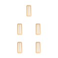 thumbnail image 2 of ZLight Weight Belt Slide Keeper Dive Fittings Holder Buckles Small Aluminum Scuba Diving Webbing Harness Retainer Tool Golden 5Set, 2 of 6
