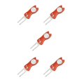 thumbnail image 1 of relayinert Golf Pitch Repair Ball Marker Groove Efficient and Durable Red 12x3x1.5cm 5Set, 1 of 6