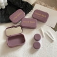 thumbnail image 1 of karymi Contacts Lens Case Portable and Great Looking Travel Contacts Lens Storage Box Compact Holders for Daily and Travel Use Holiday Gifts Holiday Gifts, 1 of 6