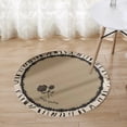 thumbnail image 1 of TIMIFIS Bathroom Rugs Round Carpet Living Room Coffee Table Blanket Bedroom Bedside Blanket Cloakroom Rocking Chair Floor Mat Bath Mat, 1 of 6