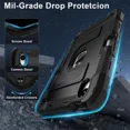 thumbnail image 3 of Case for iPad Mini 7 A17 Pro 2024 / iPad Mini 6 2021 8.3 Inch, Shockproof Protective Cover with Kickstand Shoulder Strap, 3 of 7