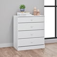 thumbnail image 2 of Prepac Astrid White 4-Drawer Dresser                    , 2 of 6
