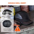 thumbnail image 3 of Skullerz 23342 Bump Cap, Black, 3 of 9