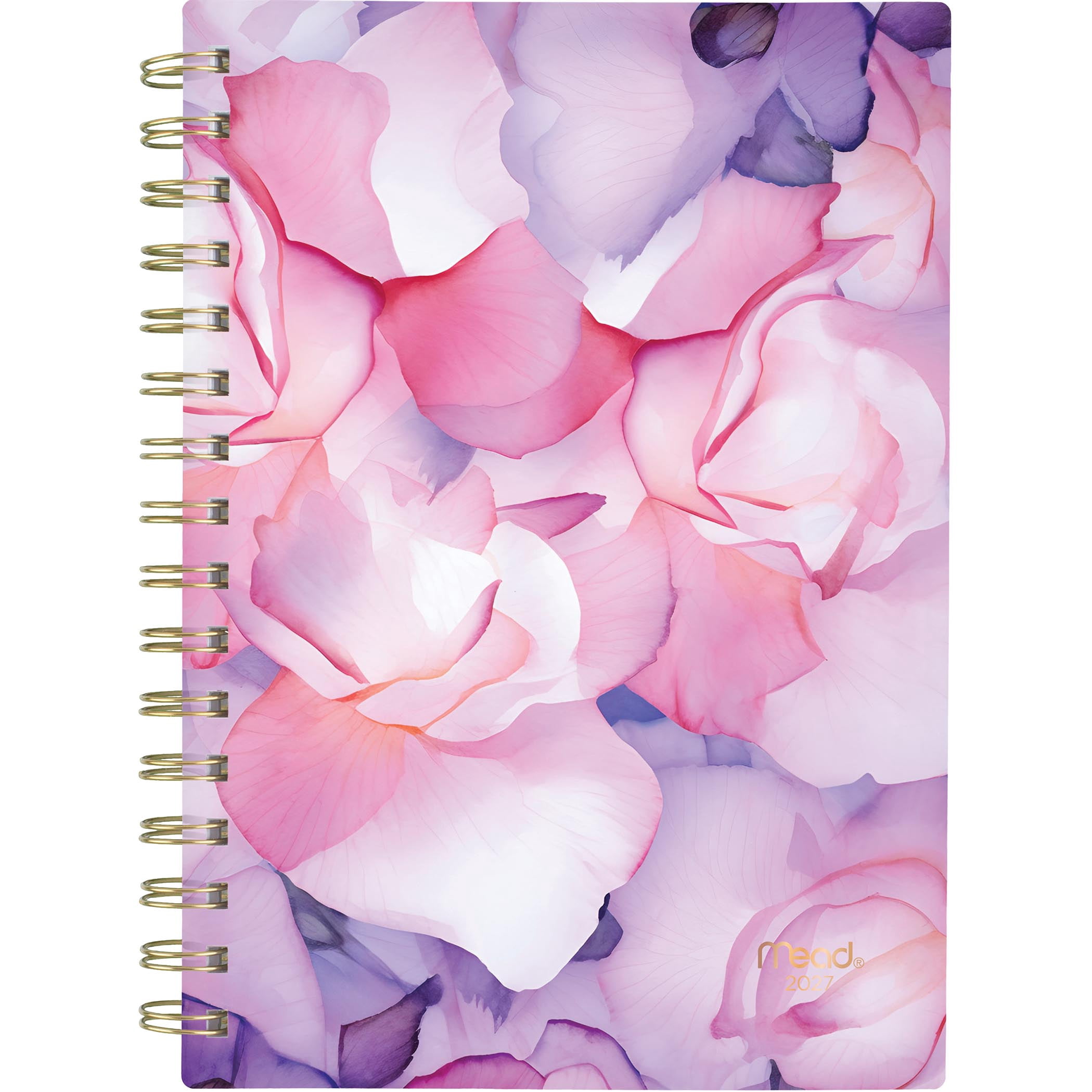 2027 Mead® Summer Blossom Large Weekly and Monthly Planner