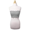 thumbnail image 4 of Kcodviy Ladies Seamless Top Lace Tan Corset Top Beauty Back Chest Wrapping Tube Top Bodysuit Tube Tops for Teen Womens Strapless Tops Strapless Tube Top, 4 of 5
