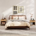 thumbnail image 4 of Costway 2PCS Nightstand with Charging Station Drawer Compartment Modern Side End Table, 4 of 9