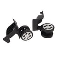 thumbnail image 5 of Roues de Valise Noires, 2 Pcs Roues de Valise de Remplacement Roues de Valise de Remplacement Matériaux Écologiques, 5 of 5