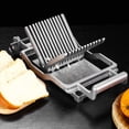 thumbnail image 3 of Coupe-fromage Manuel Trancheur Pain Bandes de Coupe Commerciales Acier Inoxydable Aluminium Acier Inoxydable Machine de Tranchage Dispositif de Coupe Outil de Tranchage Râpes Grillées, 3 of 7
