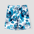 thumbnail image 2 of PatPat Family Matching Drawstring Swim Trunks or Cut Out Lace UP Back One-Piece Swimsuit, 2 of 6
