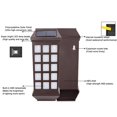 thumbnail image 3 of facefd 2PCS Outdoor Wall Lamp Solar LED Light Garden Waterproof Wall Light for Patios Parks white light, 3 of 6
