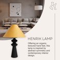 thumbnail image 2 of Villa Moda Henrik-Hxy 1660 Lampe de Table, Noir, 2 of 6