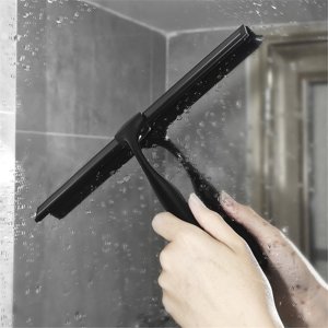 Essuie-glaces en acier inoxydable, Nettoyeurs de verre avec crochets, Lames de pare-brise Nettoileurs de silicone en verre