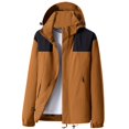 thumbnail image 1 of Pisexur Veste Coupe-Vent pour Homme Veste Décontractée Ample à Blocs de Couleur Sprinter d'Extérieur à Manches Longues à Capuche Veste Décontractée/veste Veste de Randonnée Homme Imperméable Manteau pour Homme Veste pour Homme, 1 of 8