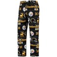 thumbnail image 3 of Ensemble de Pyjama Laid avec Mot-Symbole pour Hommes Pittsburgh Steelers NFL, 3 of 3