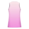 thumbnail image 3 of Yutk Débardeur Homme en Liquidation Gilet Imprimé Dégradé Décontracté Sans Manches Col Rond T-Shirt Débardeurs Rose TG, 3 of 4