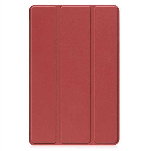 Pour Samsung Galaxy Tab A9 Plus 11 Pouces Case 2023 PU Leather Protective Hard Back Funda pour Galaxy Tab A 9 A9 8.7 Tablet Étui wine red Tab A9 Plus 11 Pouces