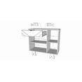 thumbnail image 2 of Nexera Gossip Sideboard, 2 of 5