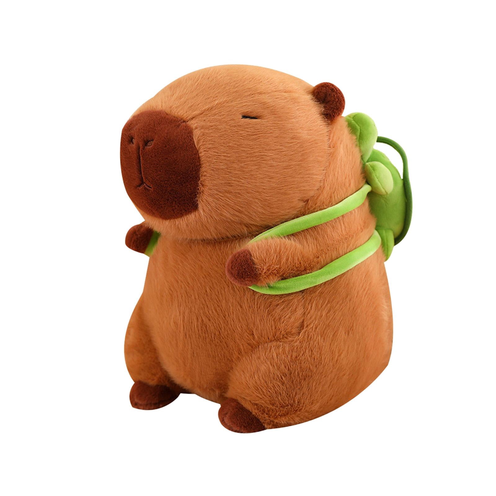 HILABEE Capybara Stuffed Toy Collectible Comfortable Realistic Capybara Plush Toy with 33cm