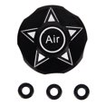 thumbnail image 2 of Mountain Bike Front Fork Valve Cover, Bright Mountain Bike Front Fork Protective Cover Aluminium Alloy Accurate Replacement Exquisite  for Mountain Bike Black, 2 of 8