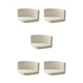 thumbnail image 1 of kurtrusly Trilateral Chair Covers Wide Application And Strong Elastic Chair Protection Made Easy Polyester Cover Chairs Decoration off-white 5Set, 1 of 6