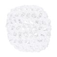 thumbnail image 1 of Filet à Cheveux Élastique Durable Tricoté à la Main, Coiffe, Décoration de Perles, Robe de Cheveux, Accessoires pour Femmes (Blanc), 1 of 8