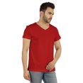 thumbnail image 3 of Inkmeso Solid Henley T-Shirt For Mens Cotton Short Sleeve Tee Shirts Pocket Shirt, 3 of 7
