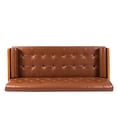 thumbnail image 3 of Comfortable Sofas Adelaide Mid-Century Modern Tufted Sofa with Rolled Accent Pillows,Modern Sofas, 3 of 11