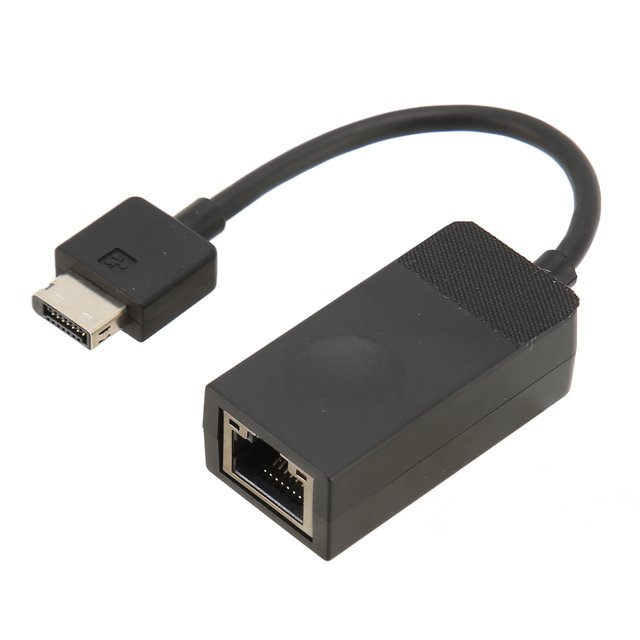 Adaptateur, RJ45 01YU026 Adaptateur Ethernet ABS 10/100Mbps pour Ordinateur Portable