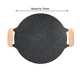 thumbnail image 2 of Product Category Baking Trays & Trays — Non Stick Round Pan for Indoor Cooking Korean BBQ Grill Pan Multifunctional Frying and Baking Pan for Home Kitchen and Camping, 2 of 3