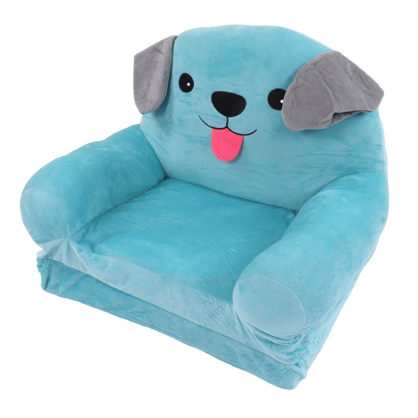 Cartoon Folding Sofa,Blue Puppy Children's Sofa Cute Child Sofa Children Sofa Luxury Finish