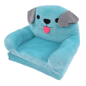 Cartoon Folding Sofa,Blue Puppy Children's Sofa Cute Child Sofa Children Sofa Luxury Finish