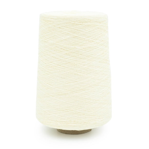 Linen 14, 100% Linen Yarn by Silk City Fibers for Weaving or Knitting, Cream