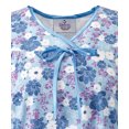 thumbnail image 2 of Silvert's Women's Hospital Gown, Blue Carnation, M, 2 of 2