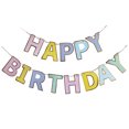 thumbnail image 1 of ziyahi Birthday letter flag fish tail, 1 of 9