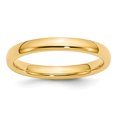 thumbnail image 1 of 14k 3mm Comfort-Fit Band Size 6.5, 1 of 4