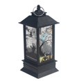 thumbnail image 2 of LED Halloween Candle Lantern Decoration with Skeleton Pumpkin Design - Portable Hanging Lamp PVC Material Safe for Kids Party Outdoor, 2 of 3