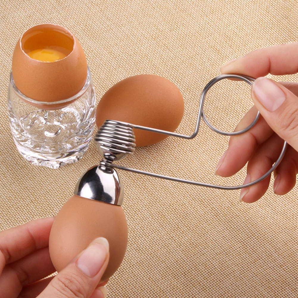 Egg Shell Opener, Egg Opener, Household Durable Stainless Steel for Home Kitchen