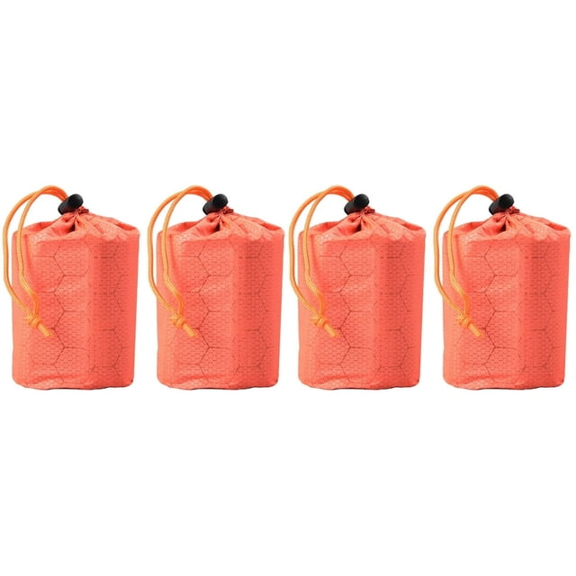 LEEYNEER 4 Pcs Hiking Sleeping Bag Camping Emergency Sleeping Bag Camping Equipment