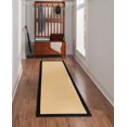 thumbnail image 3 of Athena Sisal & Black PU 2'6" x 8' Runner, 3 of 4