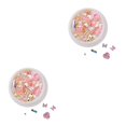 thumbnail image 1 of maskred 1/2/3/5 Art Crystal Flower Shining Rhinestone Pearl Sequin Rhinestone Manicure Decoration No.1 2PCS, 1 of 6
