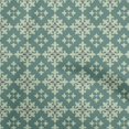 thumbnail image 1 of oneOone Polyester Spandex Dusty Teal Green Fabric Damask Sewing Material Print Fabric By The Yard 56 Inch Wide, 1 of 5