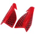 thumbnail image 4 of Miulika 22mm 7/8 Pouces Barre de Brosse Motocross Garde-Mains Rouge, 4 of 7
